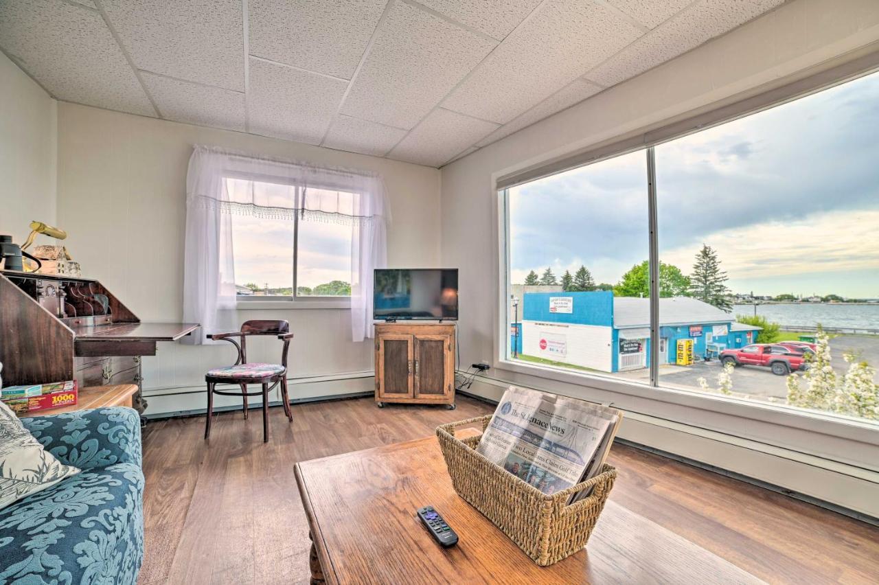 Walkable St Ignace Condo With Lake Huron Views St. Ignace Exterior foto